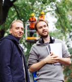 Aleksander Pietrzak gets stuck into the shoot for Julius - Production – Poland